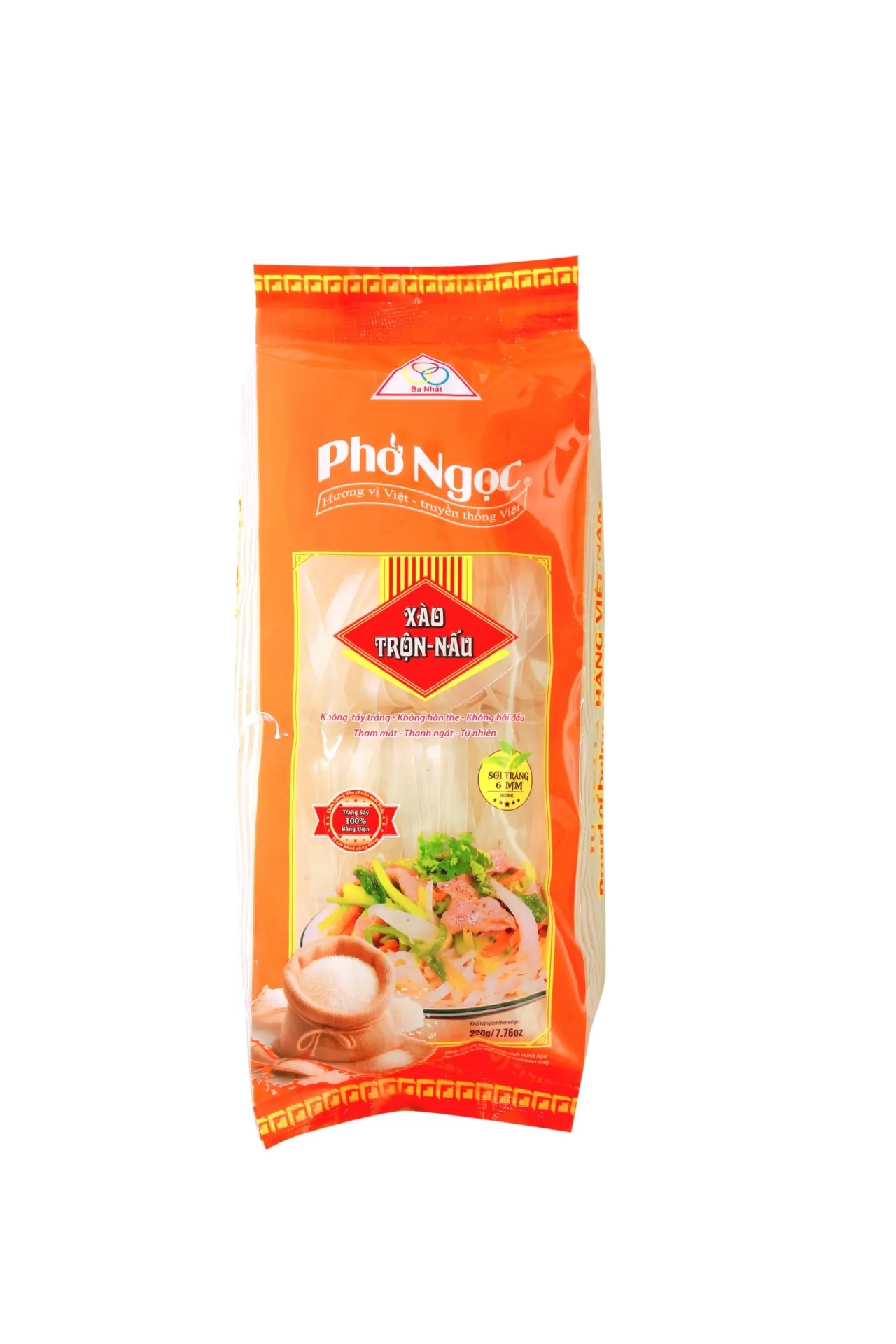 PHỞ NGỌC 220G SỢI TRẮNG 6MM