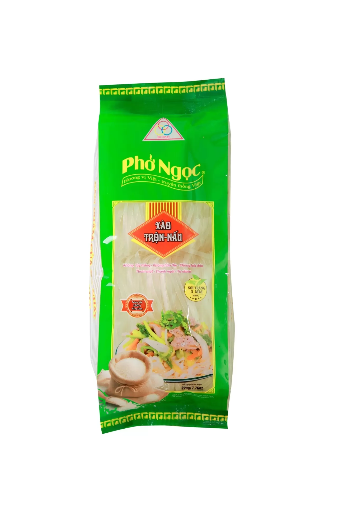 PHỞ NGỌC 220G SỢI TRẮNG 3MM